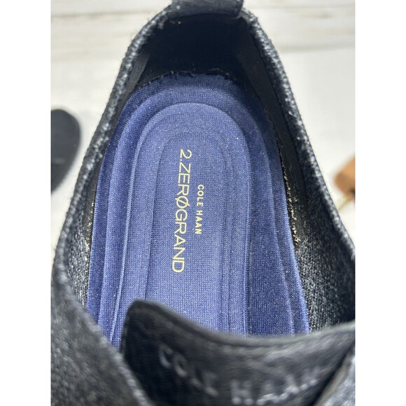 MINTY! Cole Haan 2 ZeroGrand Stitchlite Oxford Men Size 9.5 M Black Shoes C28283 main image 9